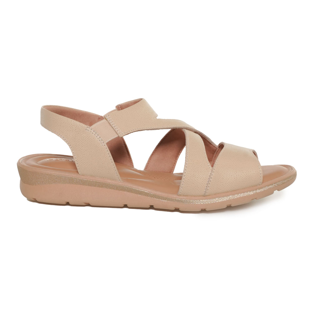 Usaflex Sandalia 24-MA0304-3 Vanilla Couro -3-